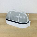 Industrial style porthole wall light