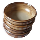 Assiettes en grès
