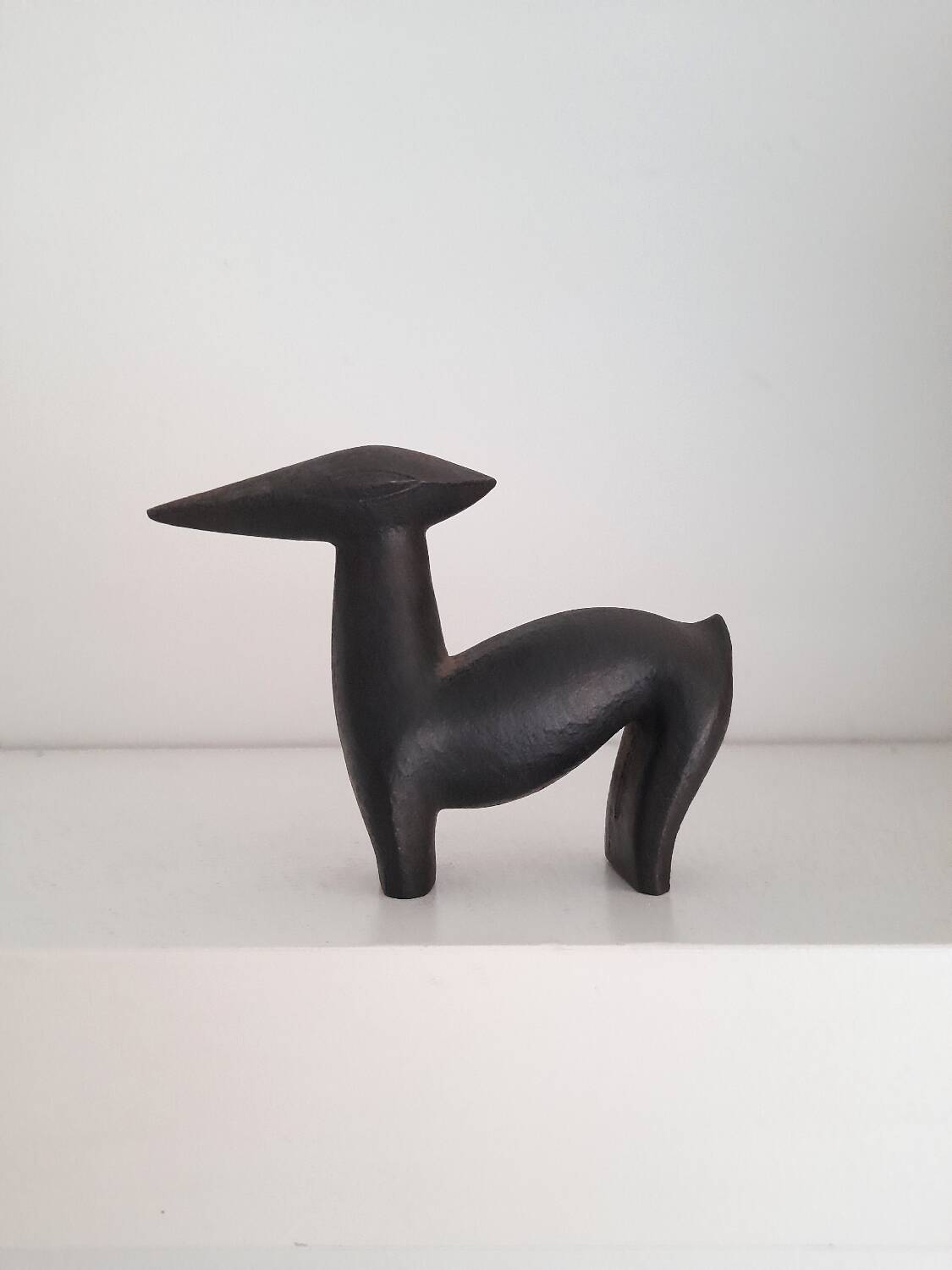 Japanese Nambu iron sculpture