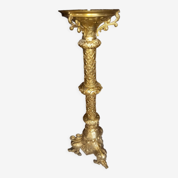 Bronze floor lamp base