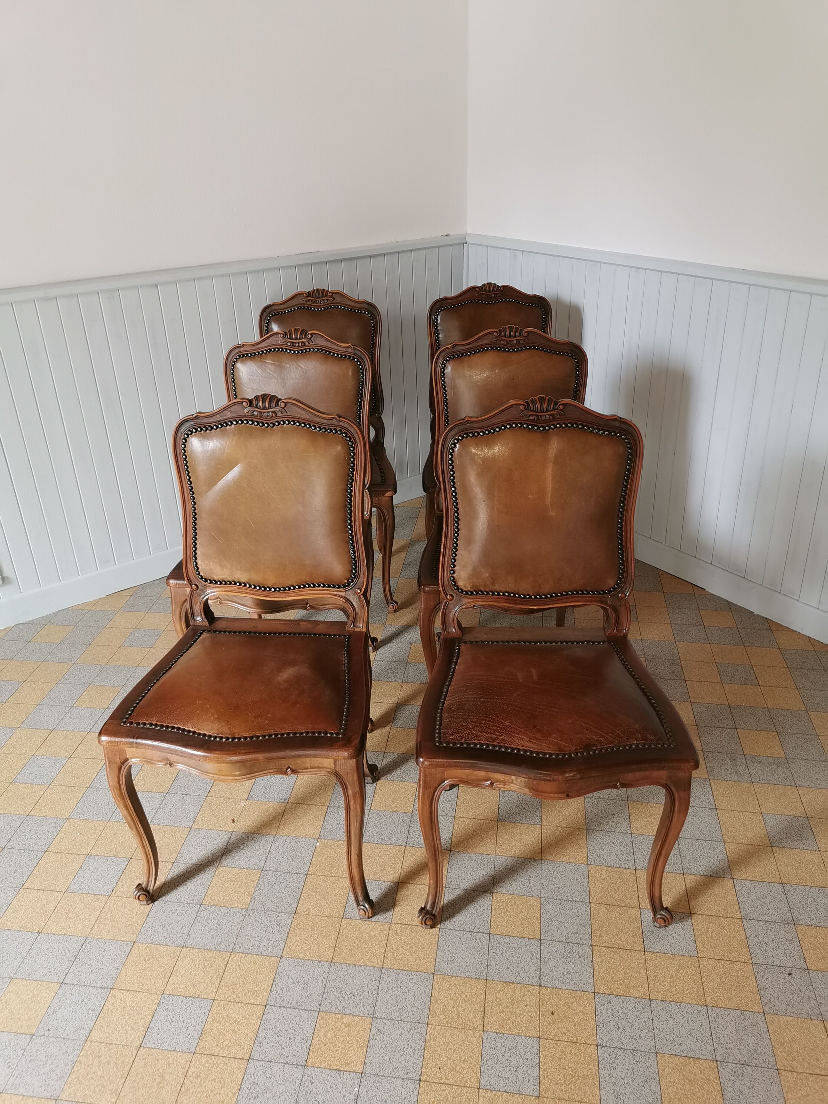 Regence style chairs