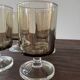 4 verres à pied luminarc vintage modèle Suède