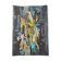 Acrylic abstract painting