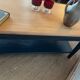Vintage solid wood coffee table