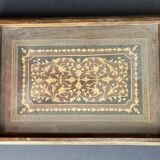 Wooden marquetry top