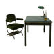 Bureau en métal du milieu du siècle par TDS Sclessin Belgique années 1950