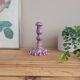 La Redoute x Selency ceramic candle holder 09 mauve
