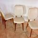 Set de 5 chaises scandinaves 1958