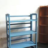 Folding bookseller's bookcase shelf