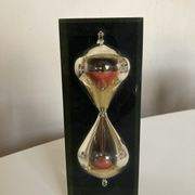 Plexiglass hourglass 1970