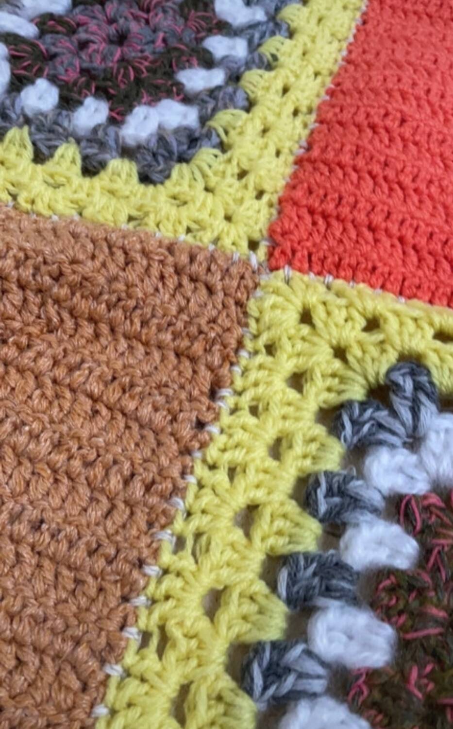 crochet granny blanket