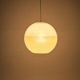 Suspended glass ball lantern by Doria, Germany, 1960s.