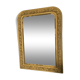 Antique Louis-Philippe carved mirror 90x65 cm