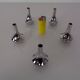 Chrome-Plated Candleholders by Quist, Germany, 1960s, Set of 5