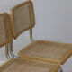 Set of 4 cesca chairs Marcel Breuer, 1970s