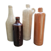 Set of sandstone bottles