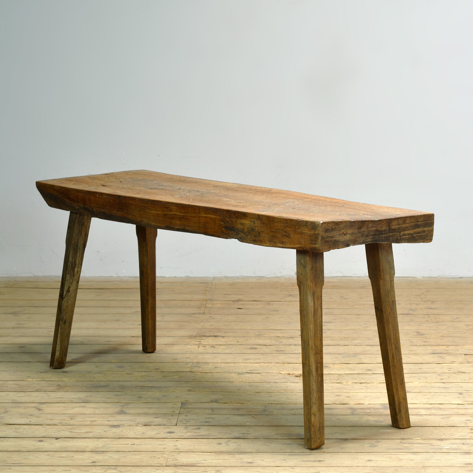 Oak butcher’s table, circa 1920