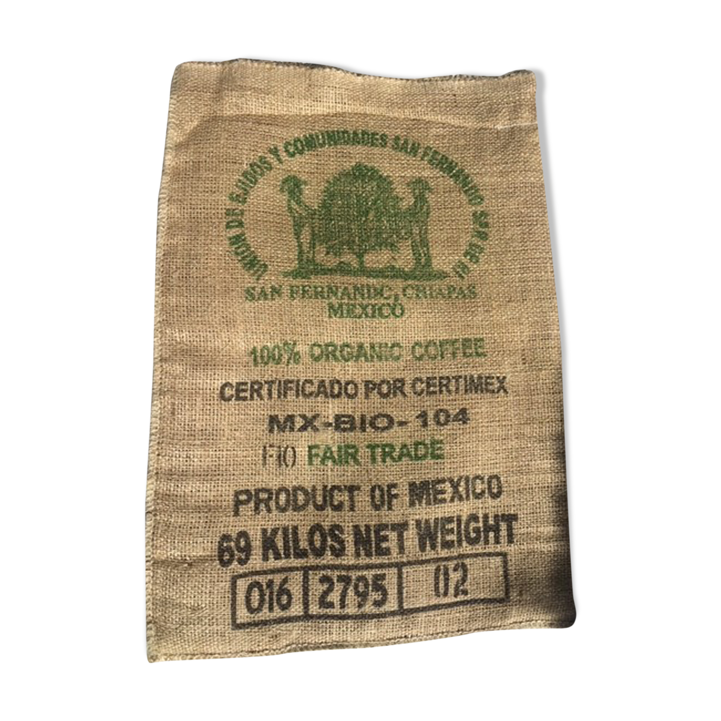 Jute mexico bag