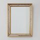 Mid‑Century Modern Gilt Mirror by Deknudt, Belgium, 1970s
