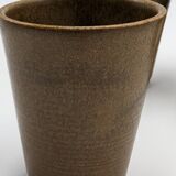 4 stoneware cups