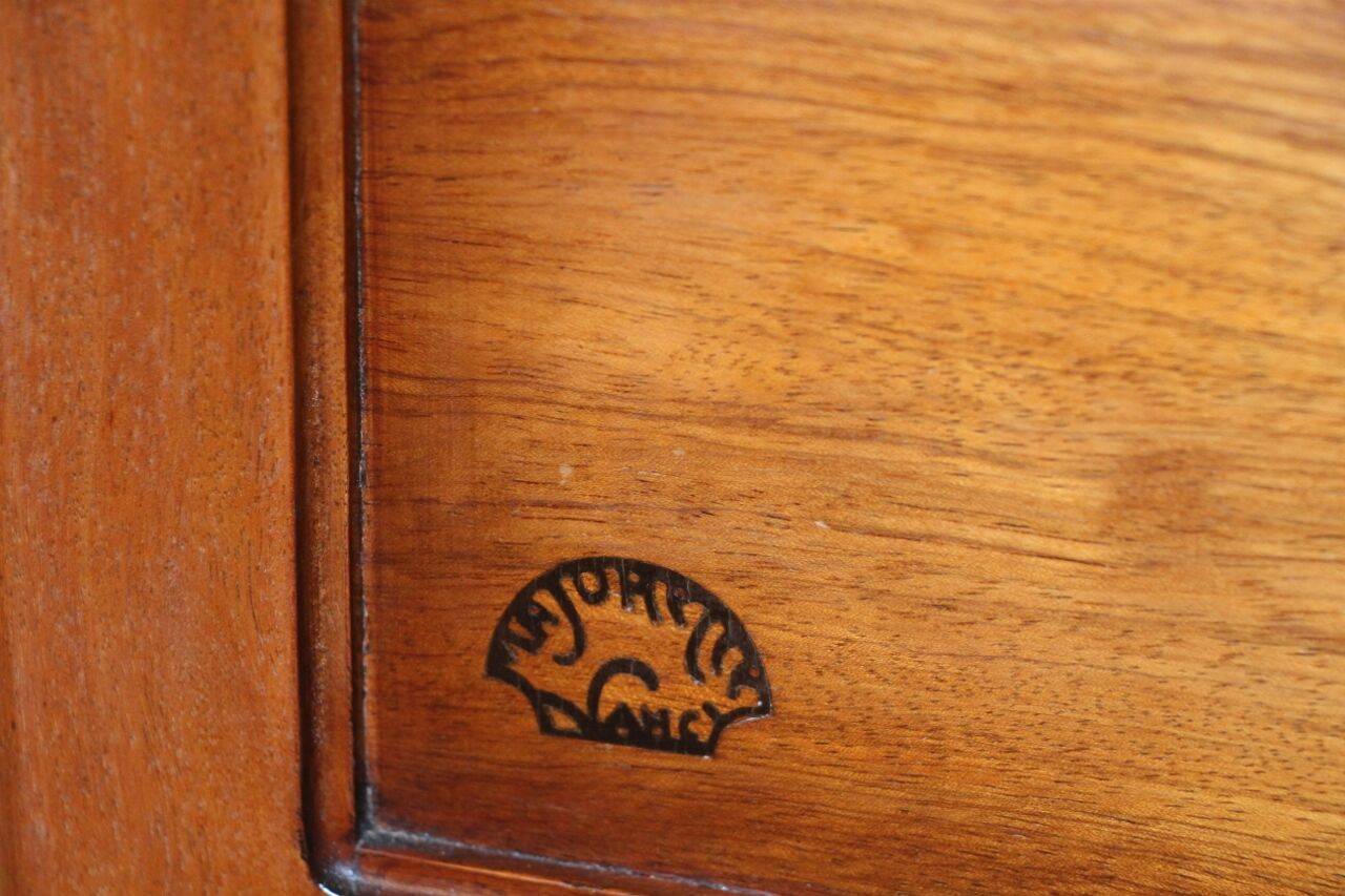 Art deco bench of the Majorelle workshops 330 cm long