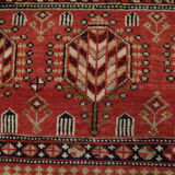 Antique Caucasian Handmade Wool Shirvan Rug 1890- 128x188cm