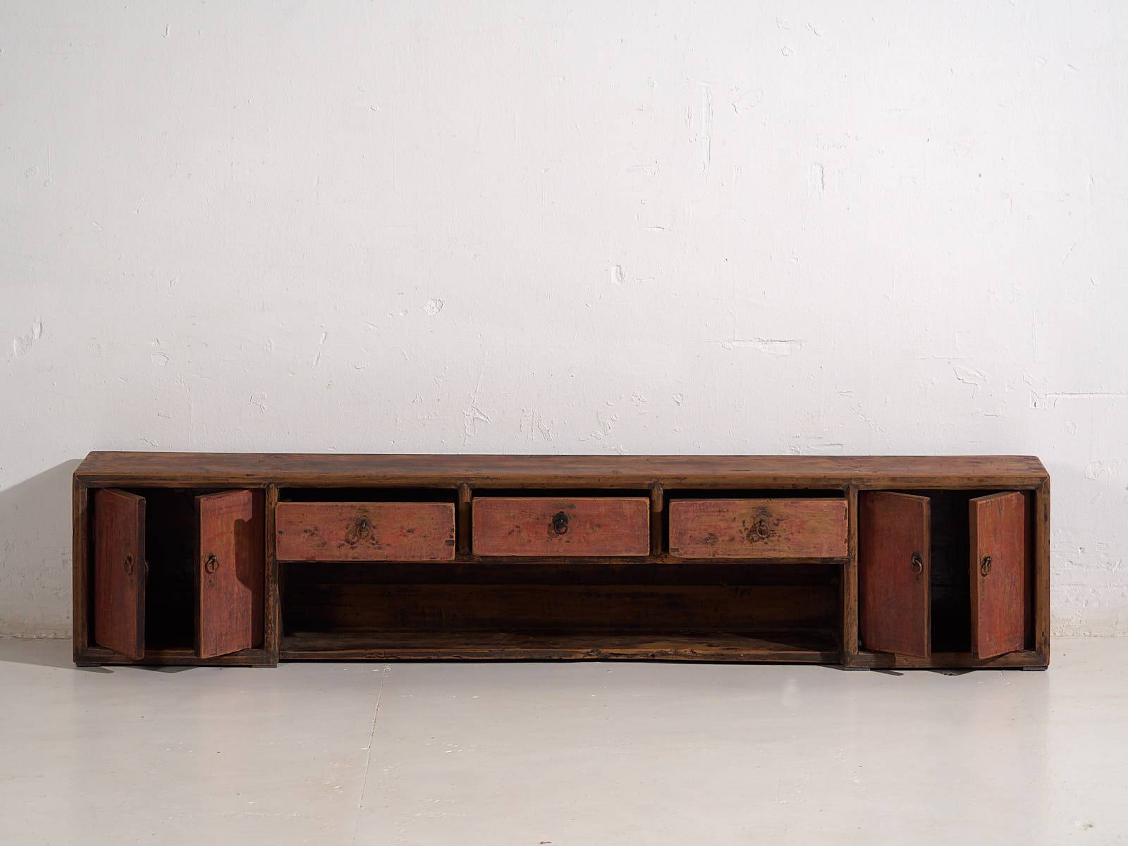 Antique furniture with red patina (c.1900)