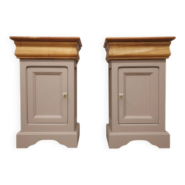 2 revamped bedside tables