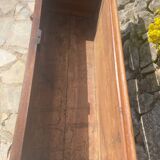 Magnifique coffre Cassone en Noyer d’époque XVII eme siècle