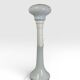 Birillo Murano Floor Lamp in the style of Calo Nason for Mazzega, 1970s
