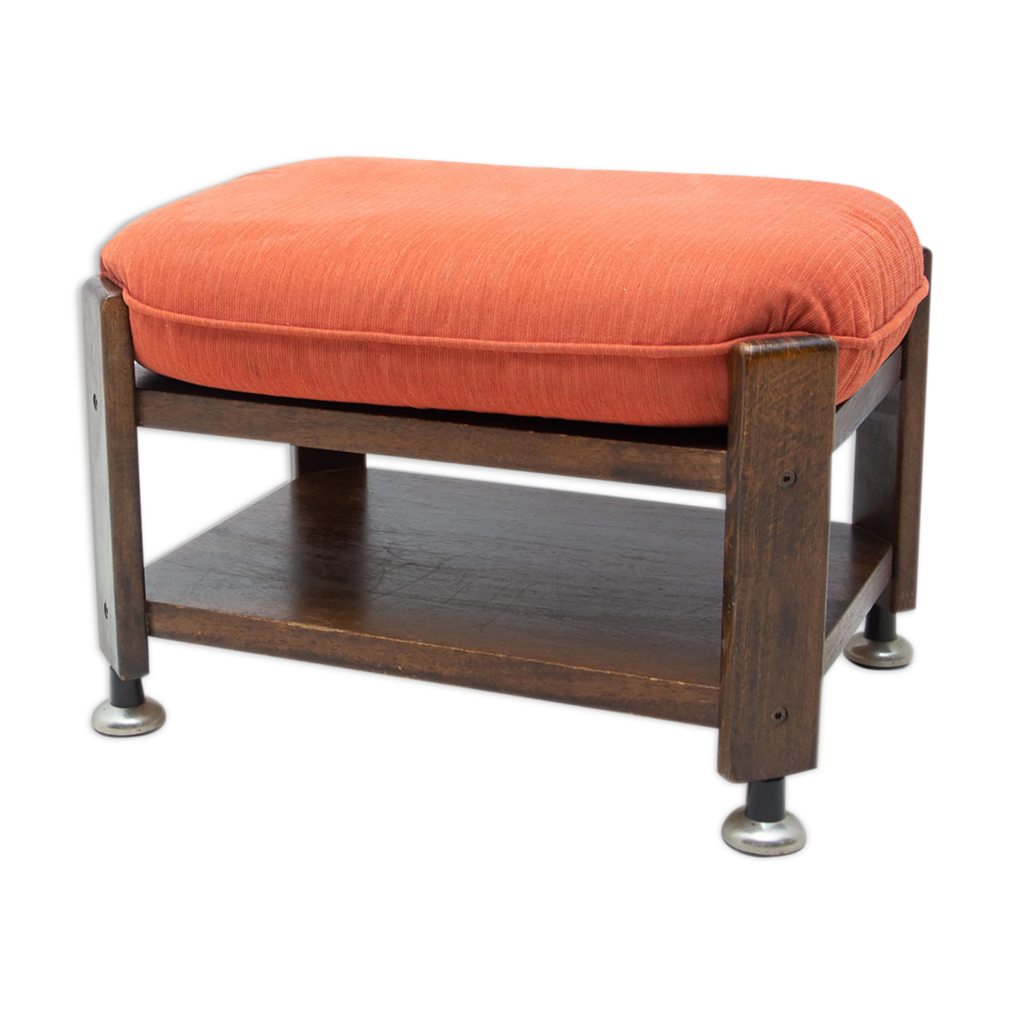 Vintage beechwood stool or side table, 1980´s