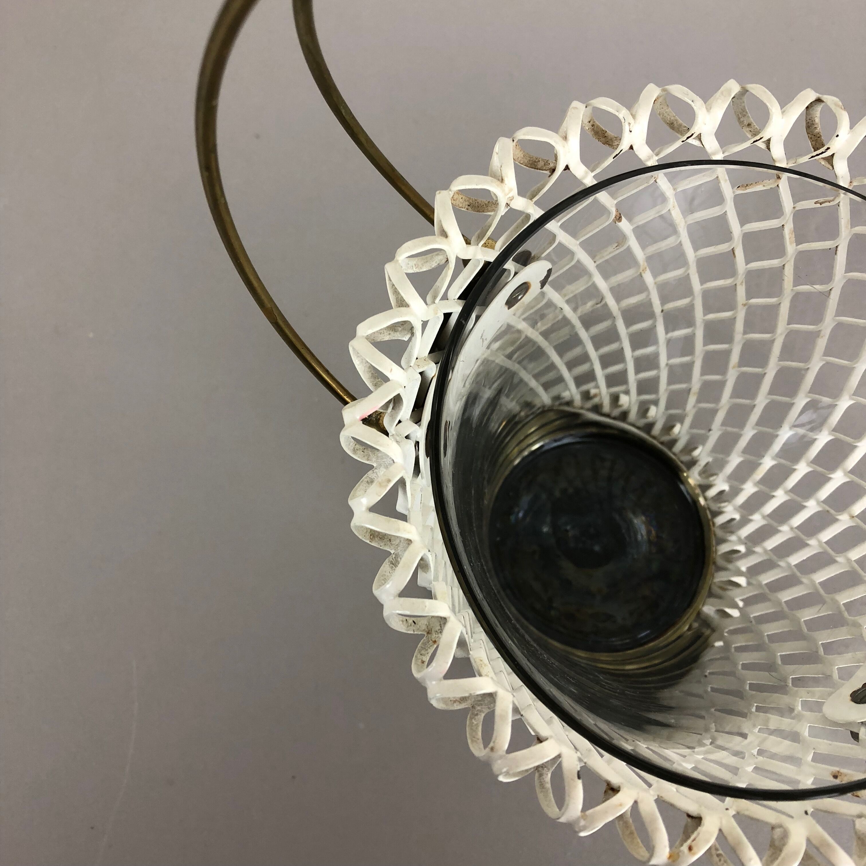 1960s modernist flower pot, France