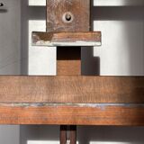 Ancien chevalet à crémaillère d’atelier