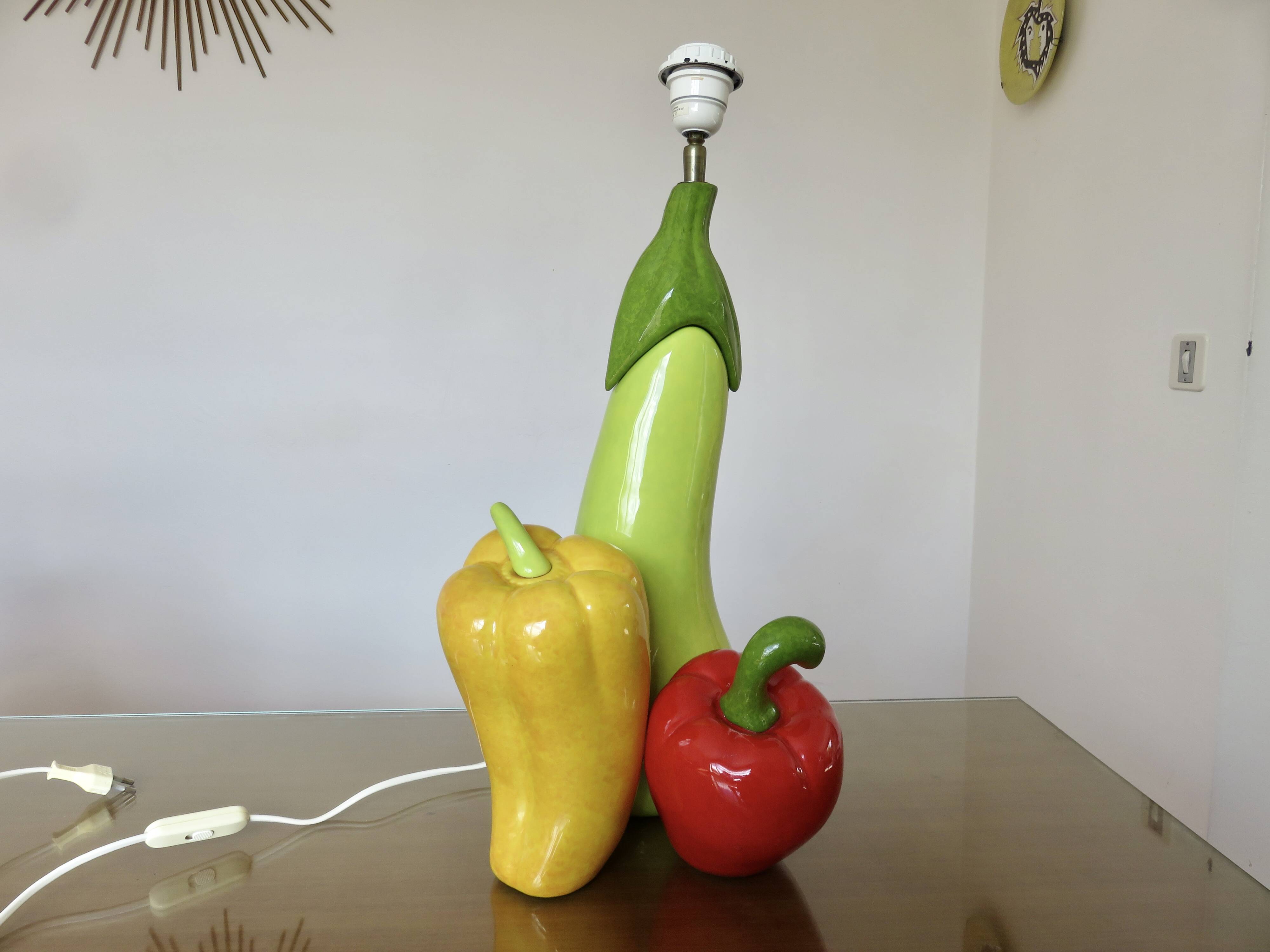 XXL lamp by designer François Chatain, 1980
