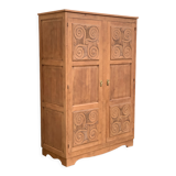 Vintage cabinet 1950 solid oak