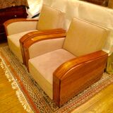 Paire de fauteuils Art Deco