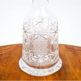 Crystal decanter with glasses, Poland, 1960s