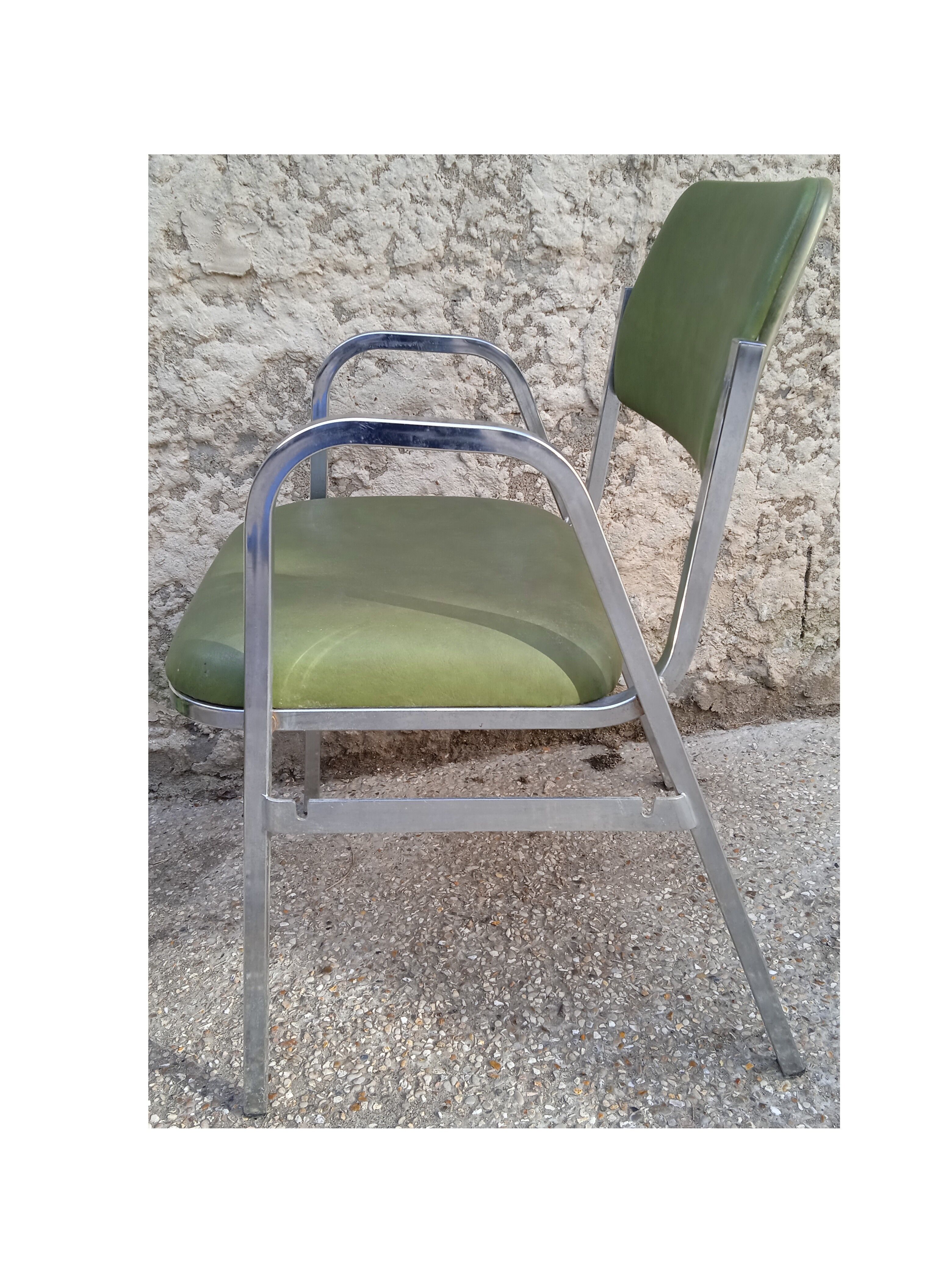 2 armchairs souvignet plichaise design