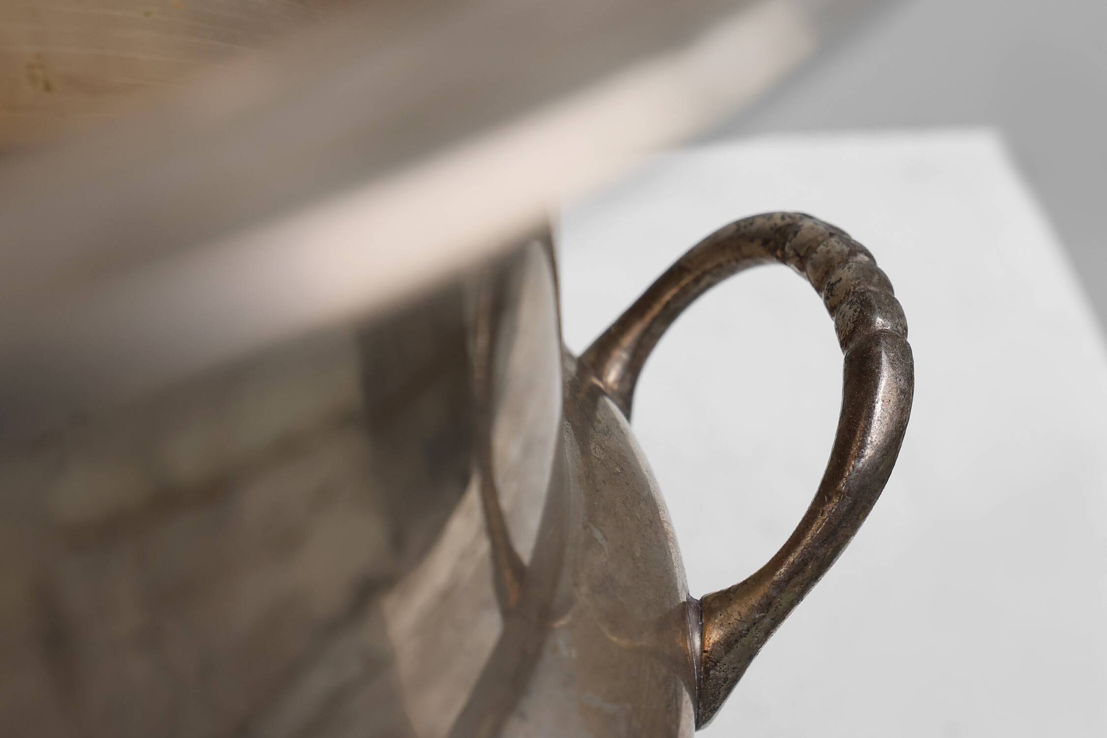 Antique Silver Plated Copper Champagne Bucket in Medicis Shape, 1890s