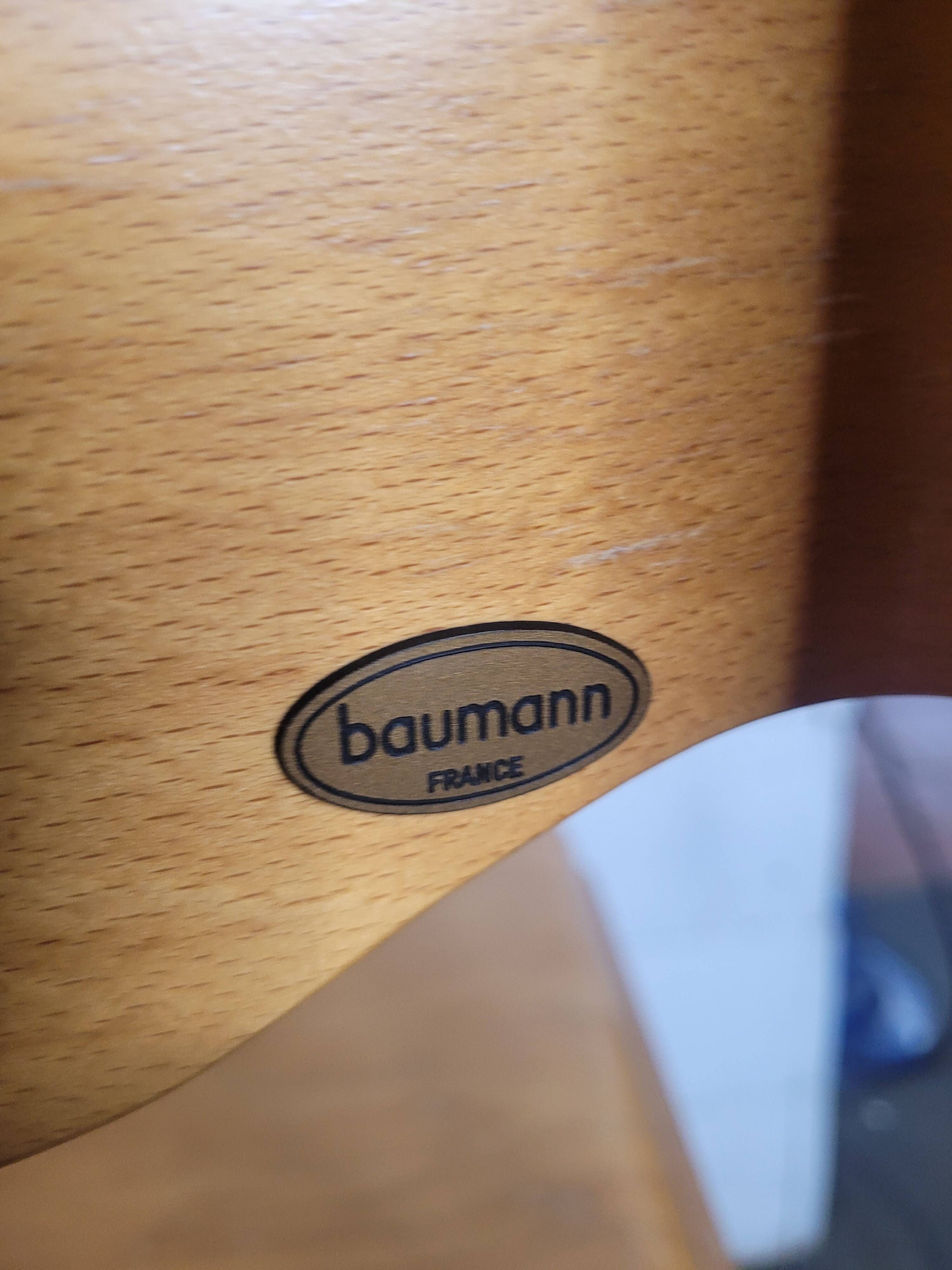 Pair of baumann chairs