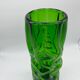 Vintage Murano vase , Emerald Green decorative made in Italy
