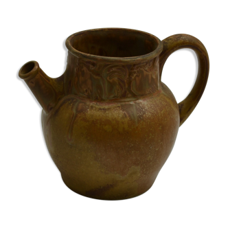 Denbac sandstone rooster pitcher