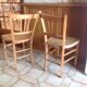 Pair of Luterma vintage bistro chairs