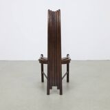 4x Vintage Dining Chairs by Allmilmö, 1980s