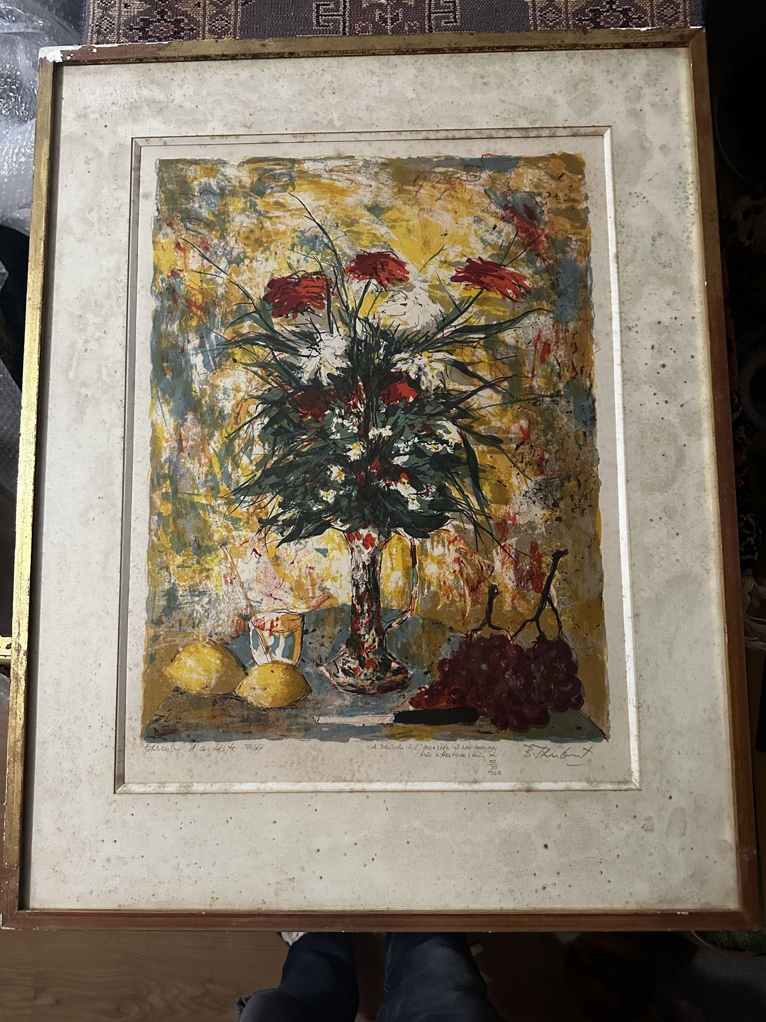 Bertoldo Taubert (Italian/French 1915-1974) - Still Life No. 7/20