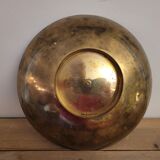 Empty partitioned brass pocket