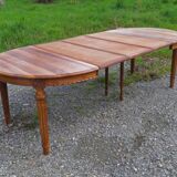Louis XVI style oval table