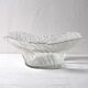 Mid-Century Finnish Glass Bowl: Lasisepät Mäntsälä 'Forest' Design / 1970s