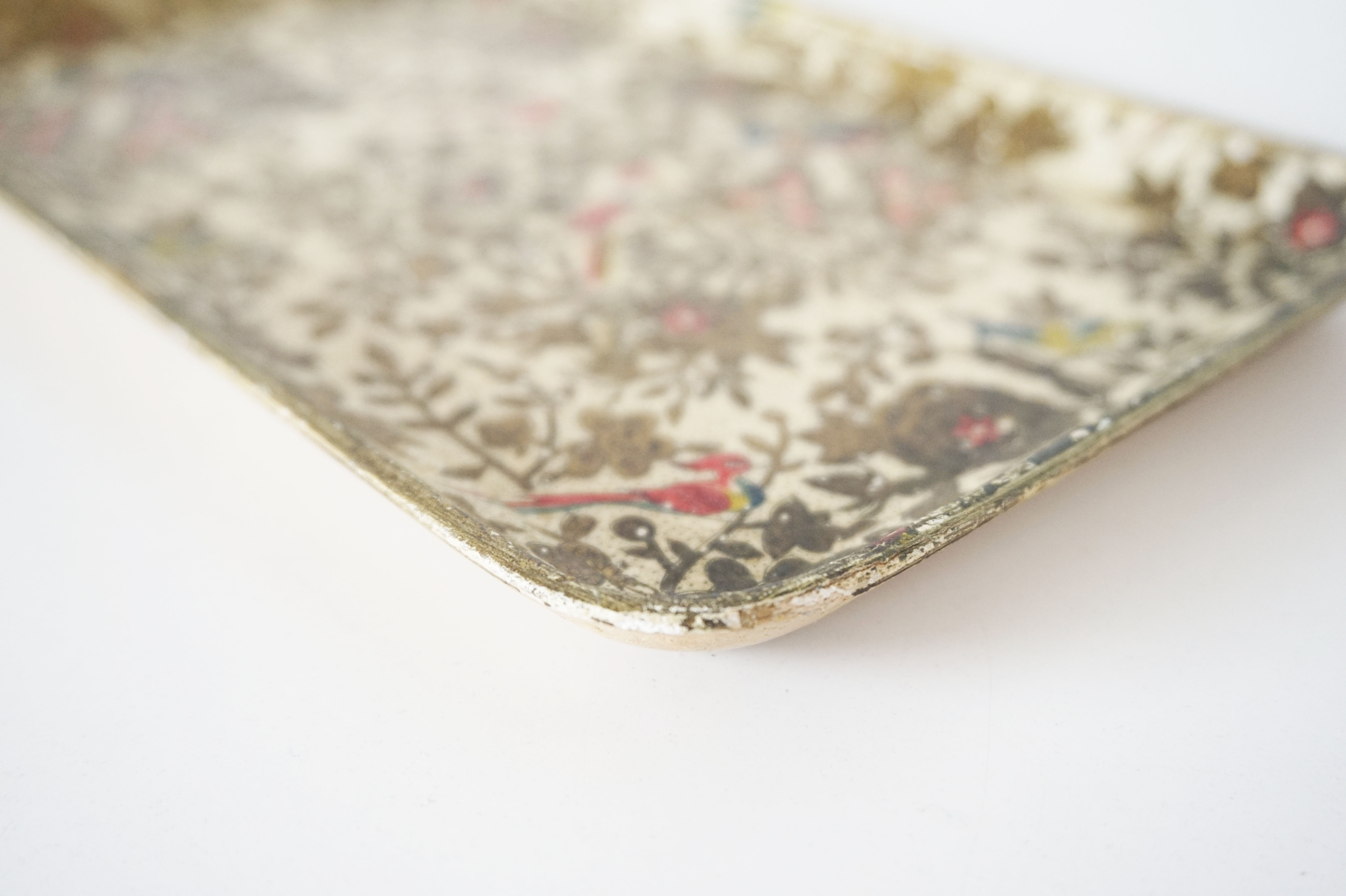 Japanese painted wood top