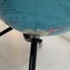 Vintage globe 1960 terrestrial small tripod Taride - 17 cm